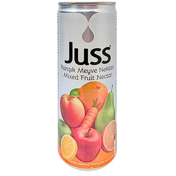 Juss Mixed Fruit Drink 330mL (Turkey) - 24 Pack