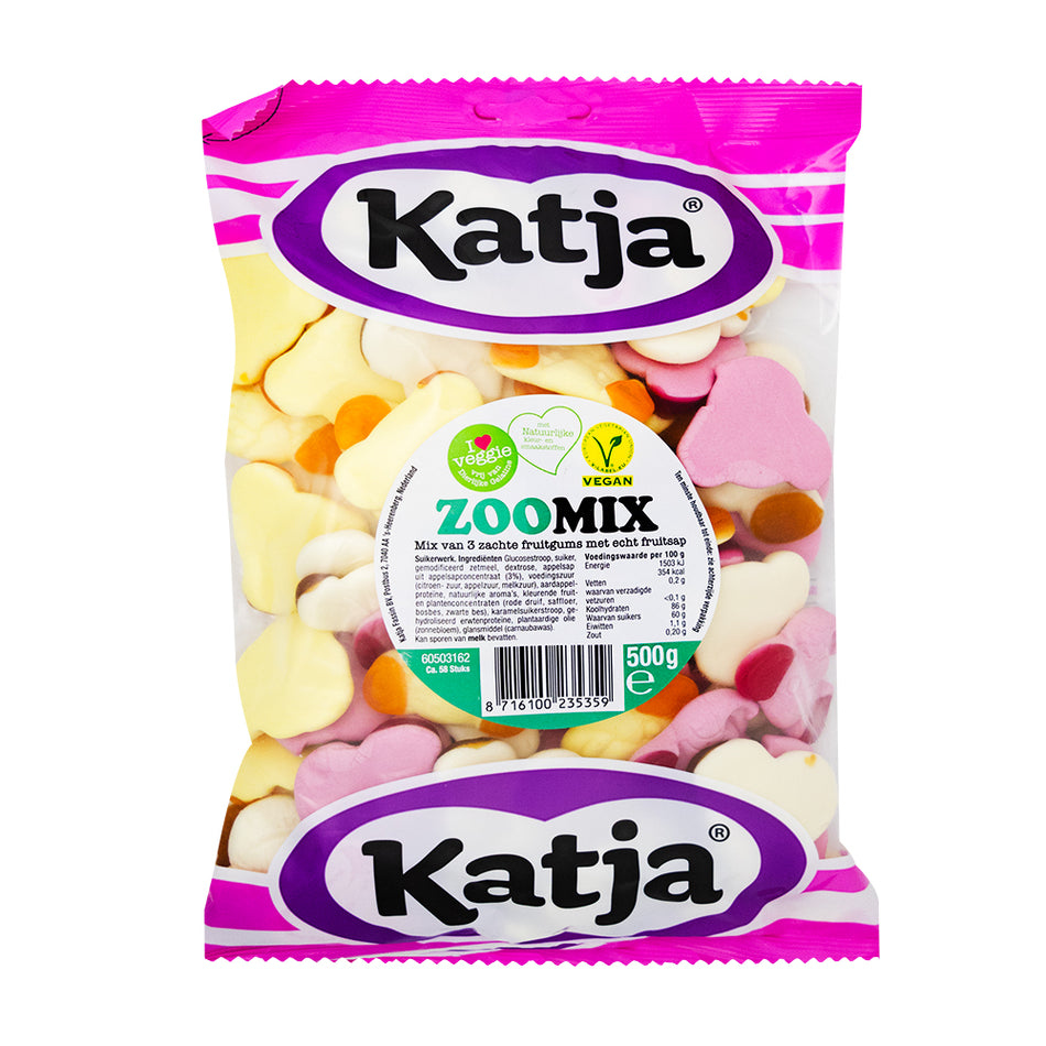 Katja Zoo Mix 500g - 12 Pack