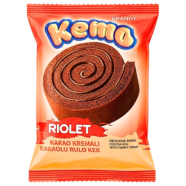 Kemo Chocolate Roll Cake (Turkey) - 24 Rolls