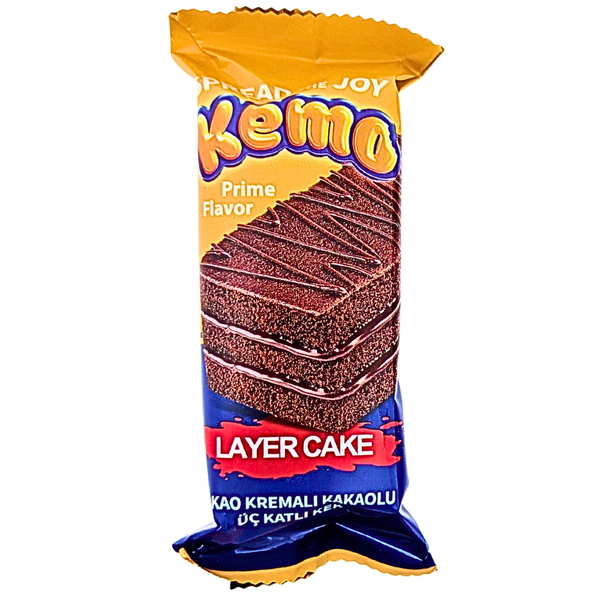 Kemo Layer Cake Chocolate Cream (Turkey) - 21 Pack