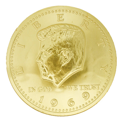 Fort Knox Gold Coin Mega Medallion Chocolate 3.17oz - 12 Pack