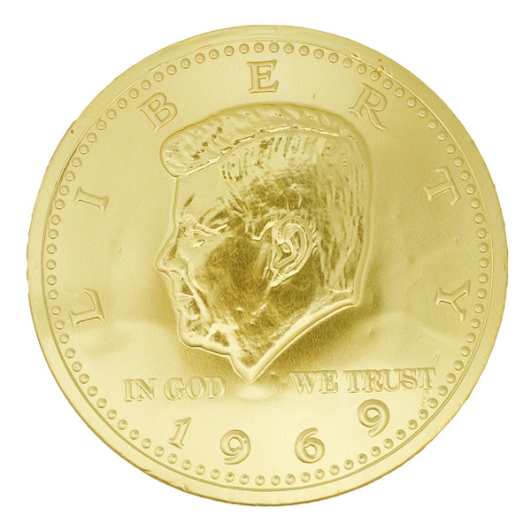 Fort Knox Gold Coin Mega Medallion Chocolate 3.17oz - 12 Pack