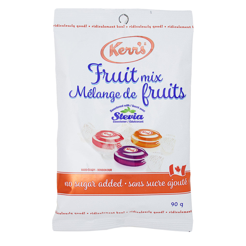 Kerr's Light Fruit Mix No Sugar Added Candies 90g - 12 Pack