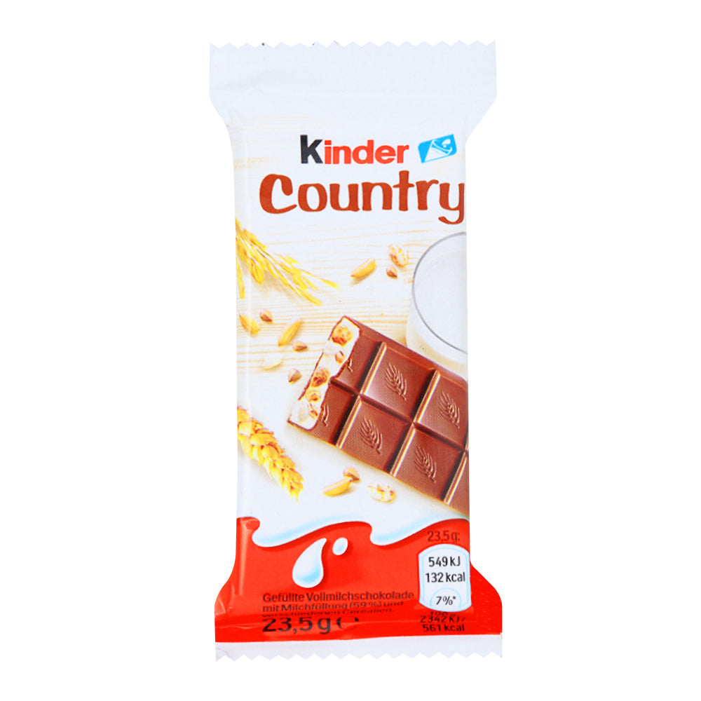 Kinder Country Milk Chocolate 23g - 40 Pack