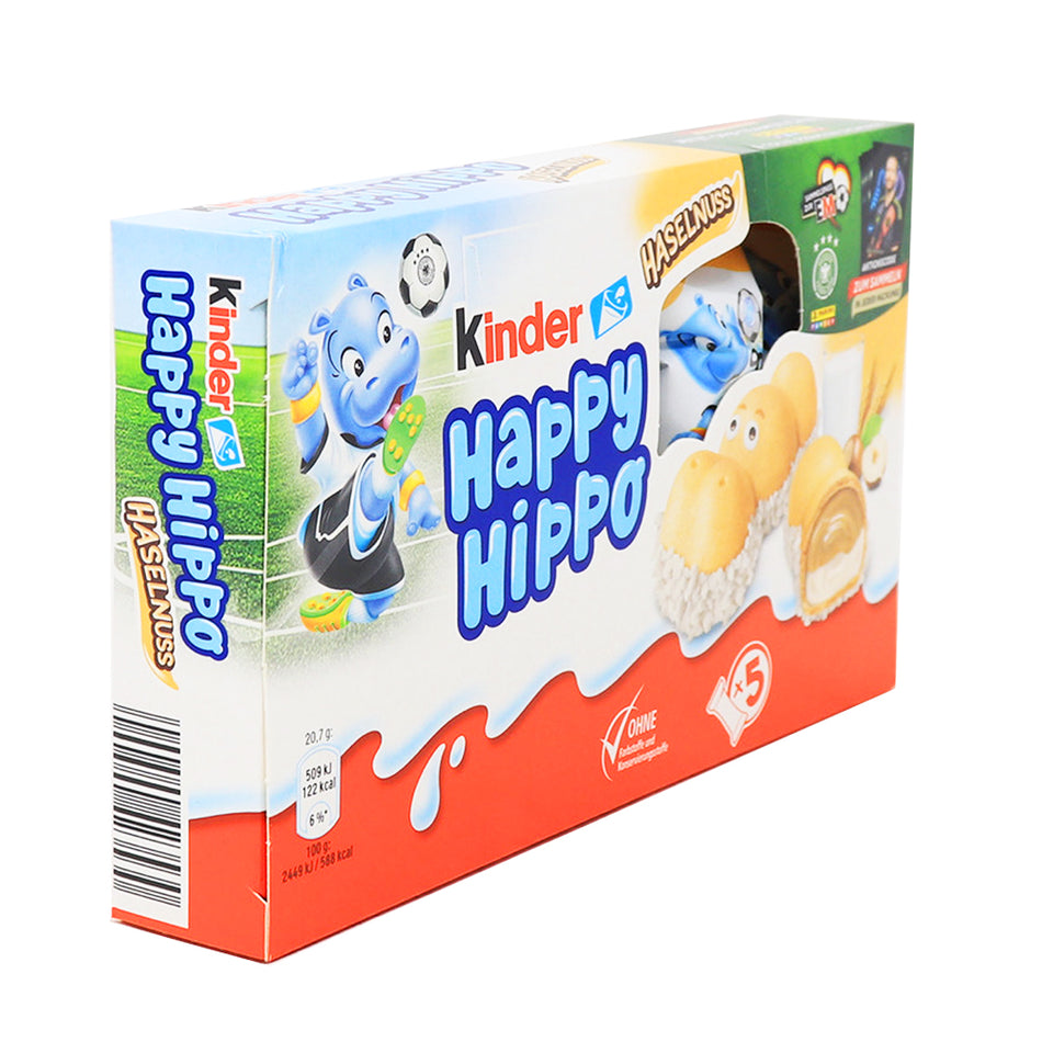 Kinder Happy Hippo Hazelnut 5 Pieces 103g - 10 Pack