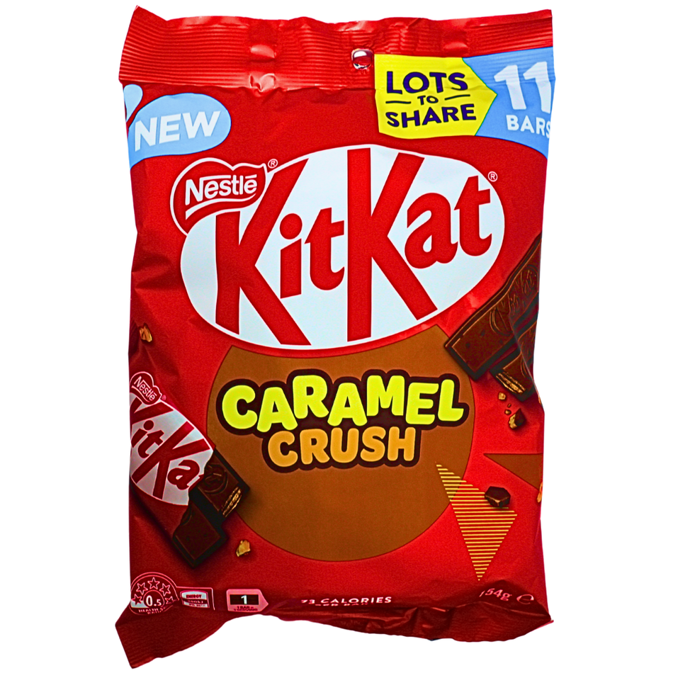 Kit Kat Caramel Crush 154g (Aus) - 12 Bars