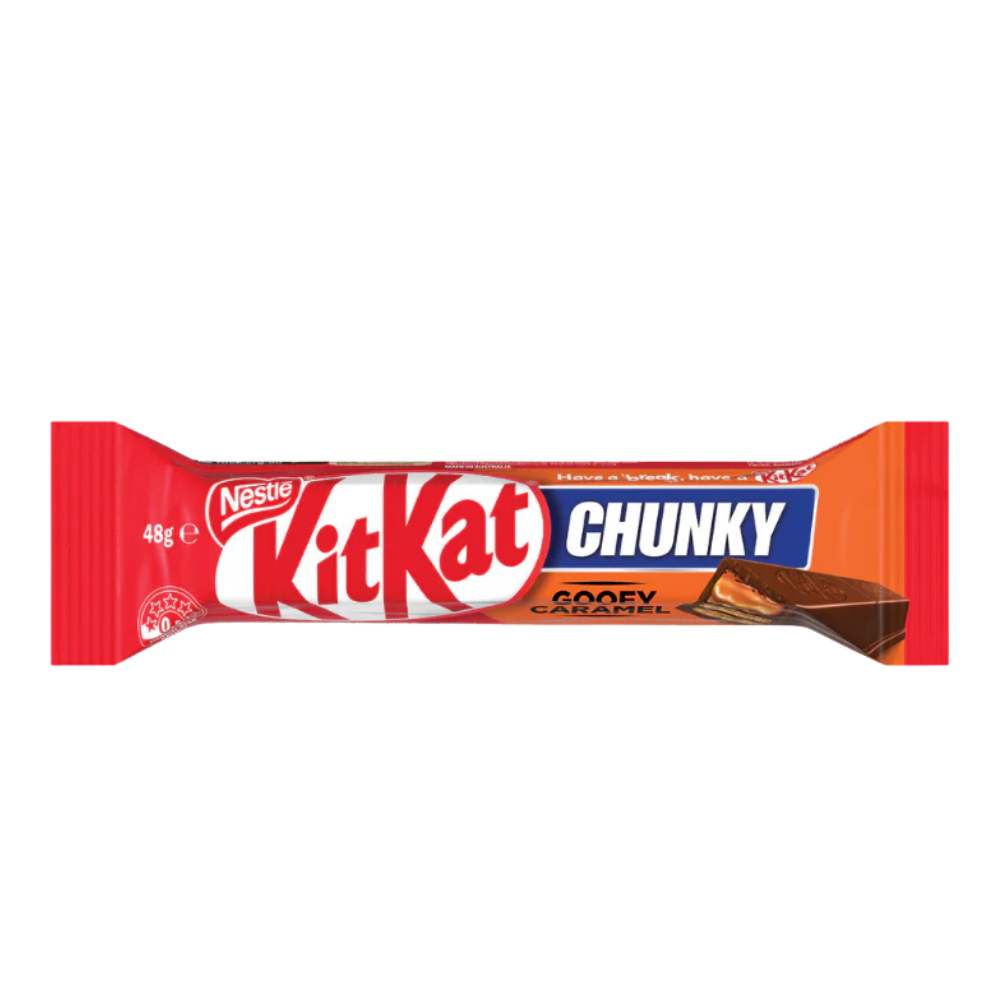Kit Kat Chunky Caramel Choclate (Aus) 48g - 36 Pack
