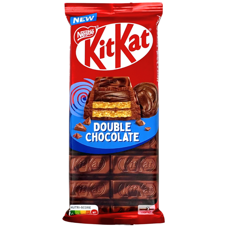 Kit Kat Double Chocolate Coated Wafer 99g - 15 Pack
