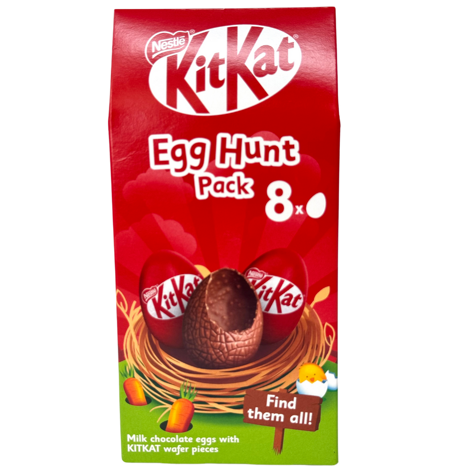 Kit Kat Egg Hunt Pack 8 Pieces 120g (UK) - 12 Pack