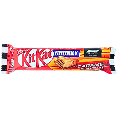 Kit Kat F1 Chunky Caramel Bar 40g (UK) - 24 Pack