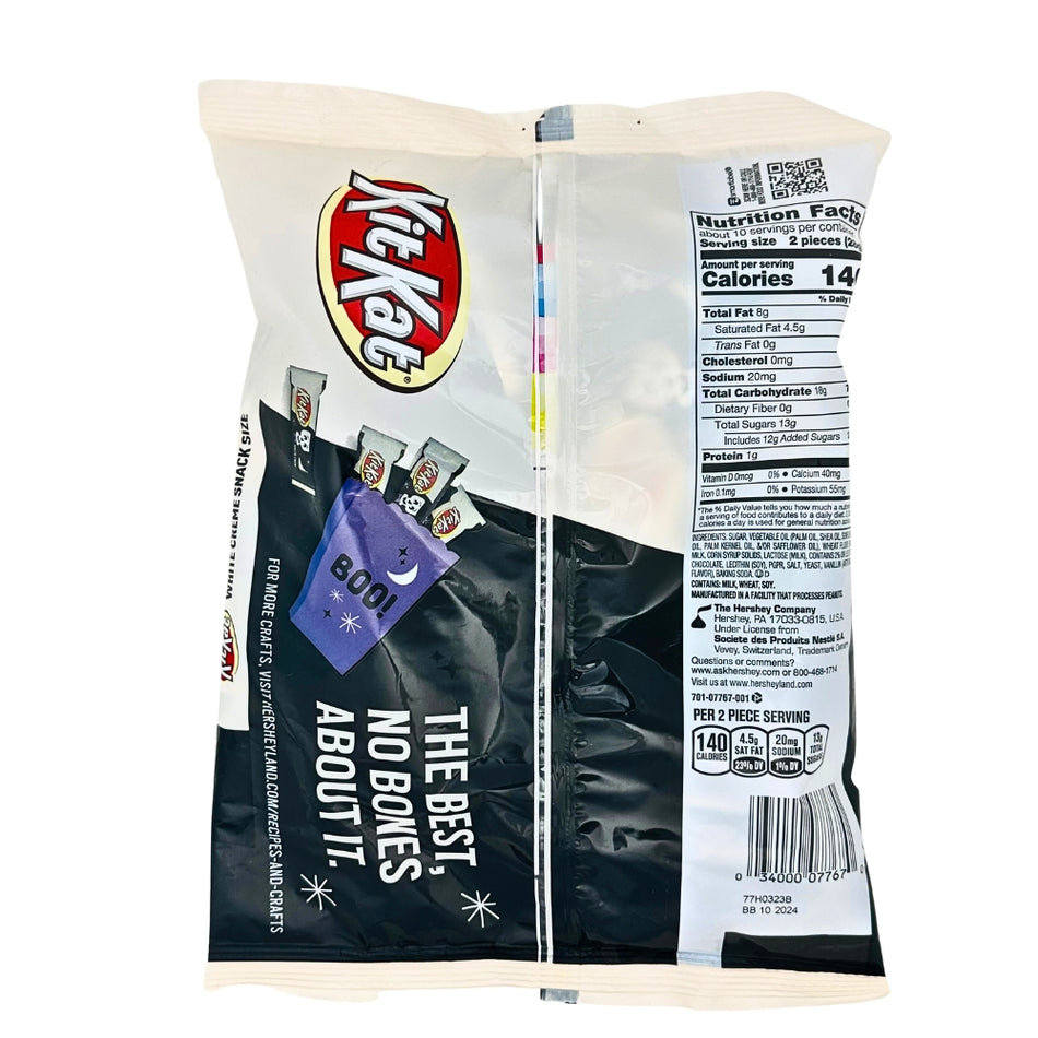 Kit Kat Breaking Bones White Creme 10.29oz - 21 PackNutrition Facts Ingredients