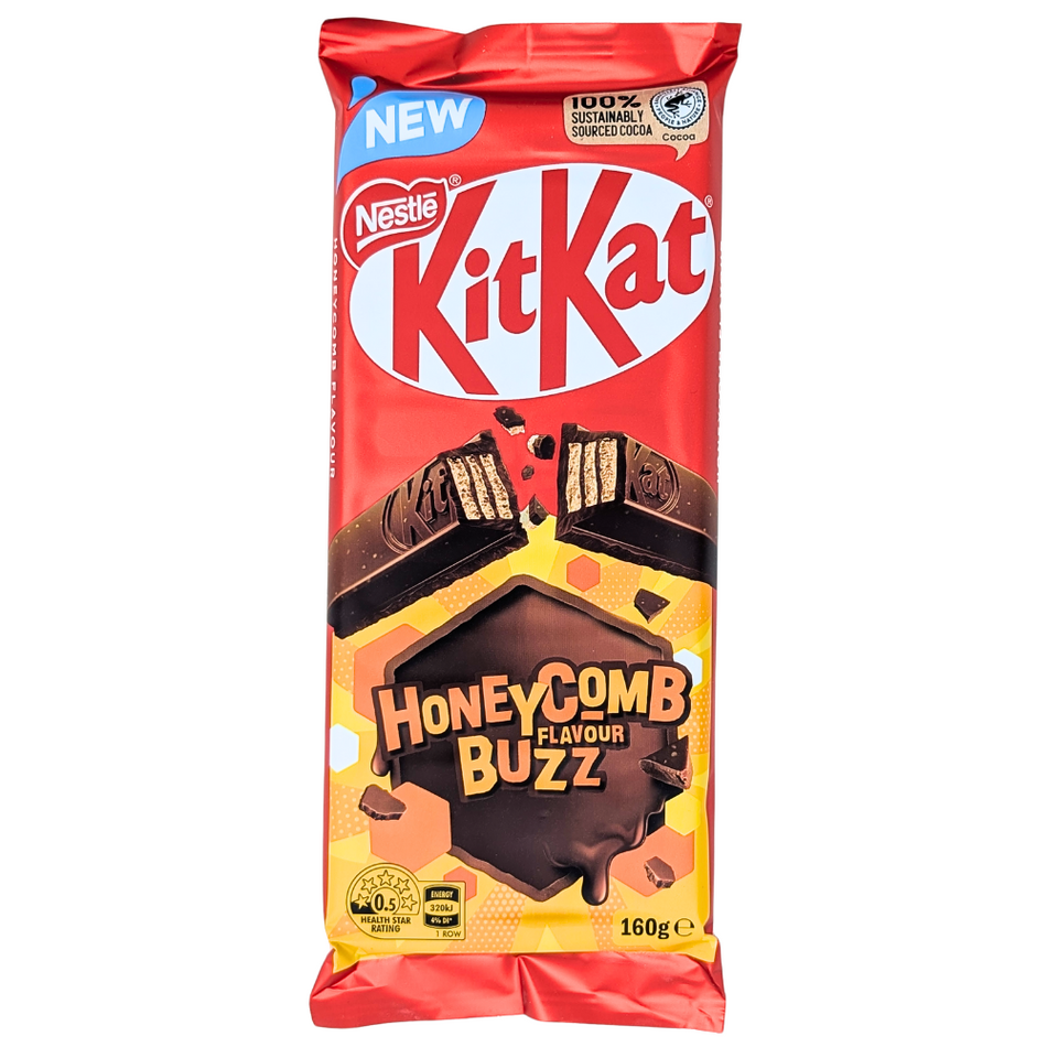 Kit Kat Honeycomb Buzz 160g (Australia) - 12 Pack