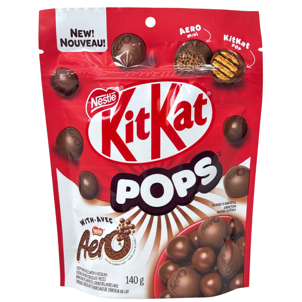 Kit Kat Pops Mixes With Aero Minis 140g - 14 Pack