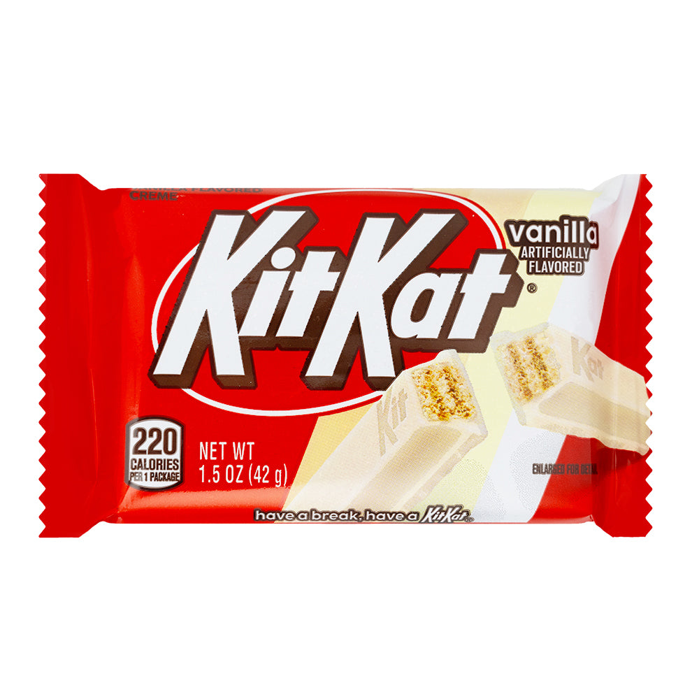 Kit Kat Vanilla Flavoured Cream Bar 1.5oz - 24 Pack