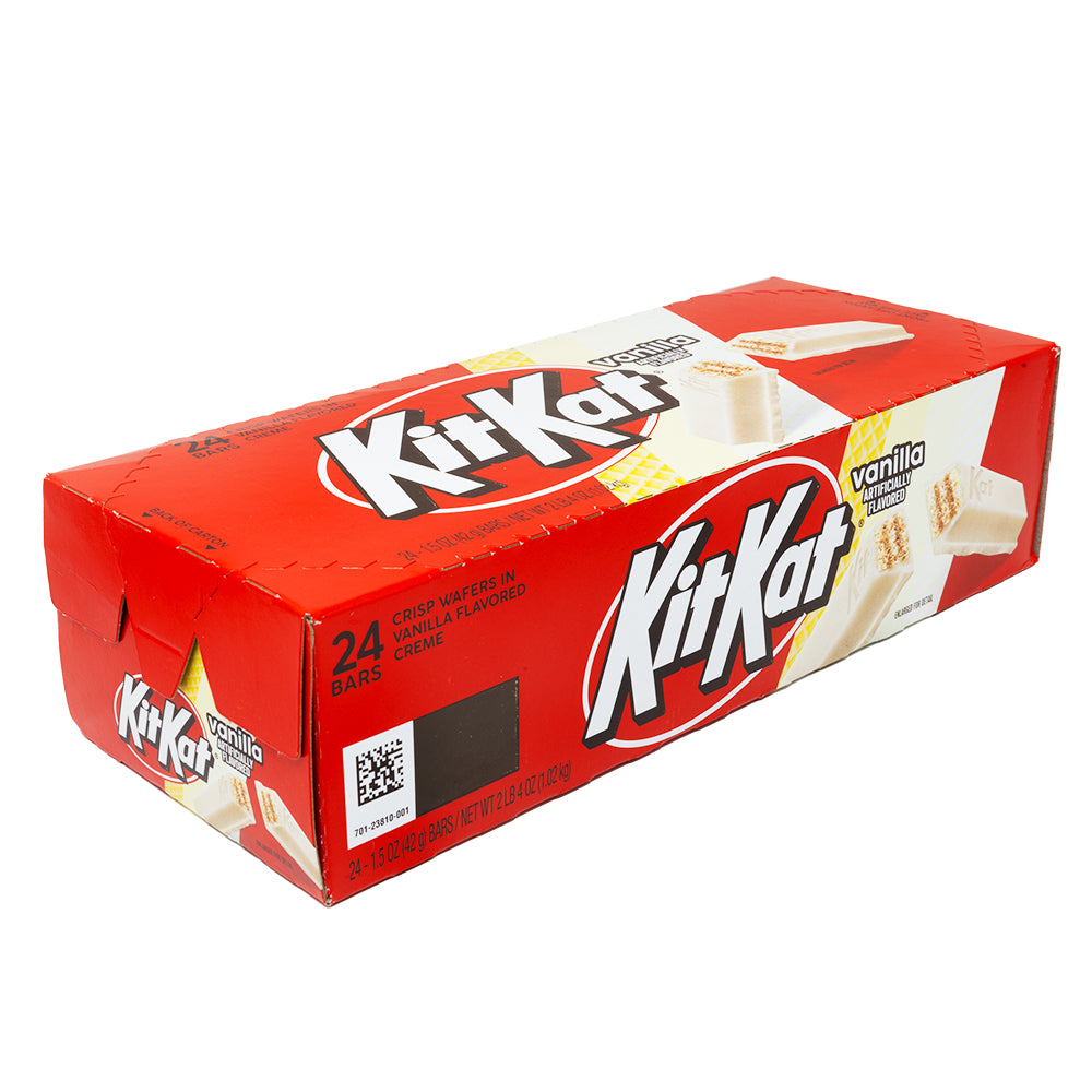 Kit Kat - Vanilla Flavored Candy Bars 1.5oz - 24 Pack - Hershey's USA