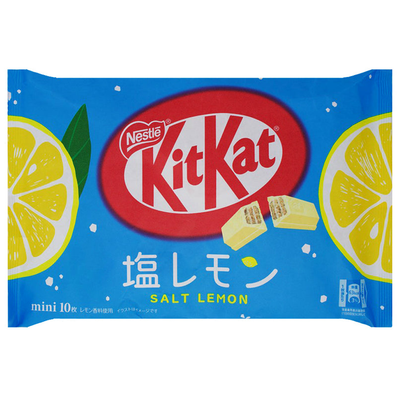 Kit Kat Minis Salt Lemon 10 Bars (Japan)