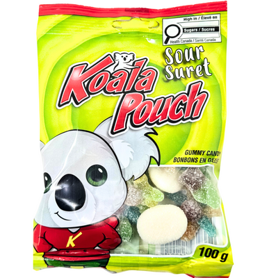 Koala Pouch Sour Gummy 100g - 12 Pouch