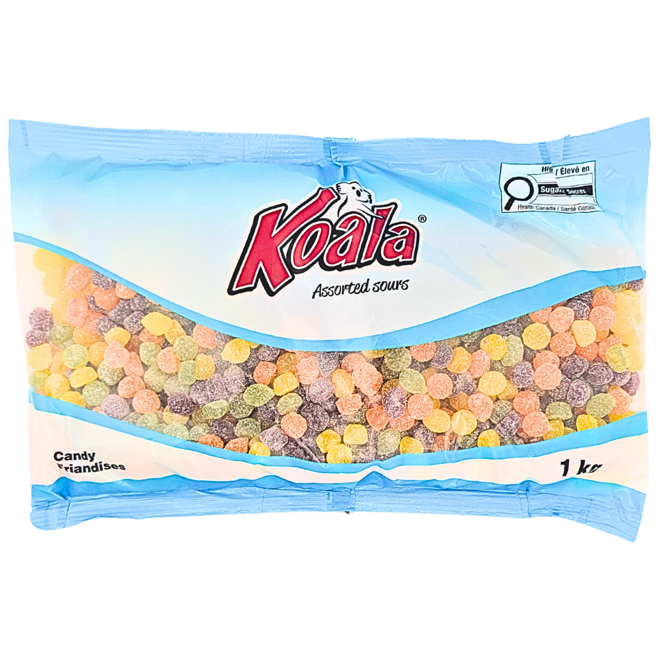 Koala Red Band Assorted Sours 1kg - 1 Pack