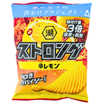 Koikeya Strong Spicy Lemon Potato Chips 53g (Japan) - 12 Pack