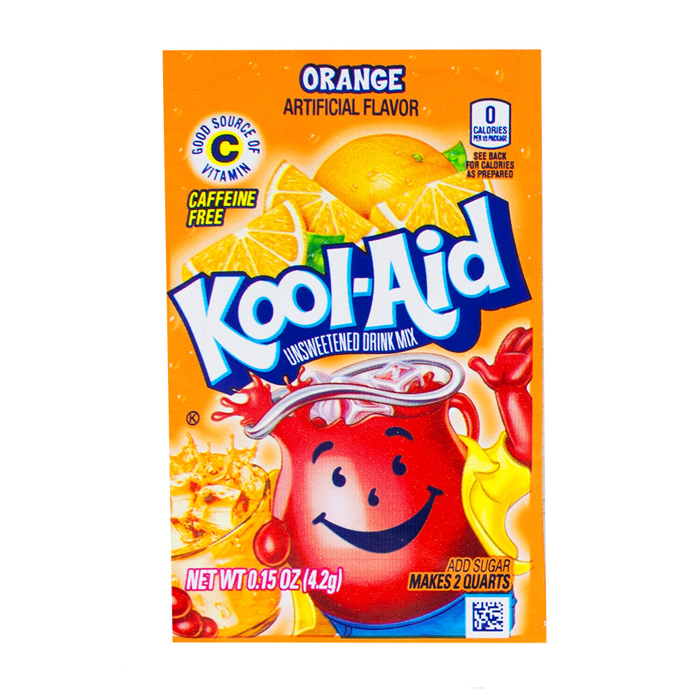 Kool-Aid Drink Mix Orange - 48 Pack