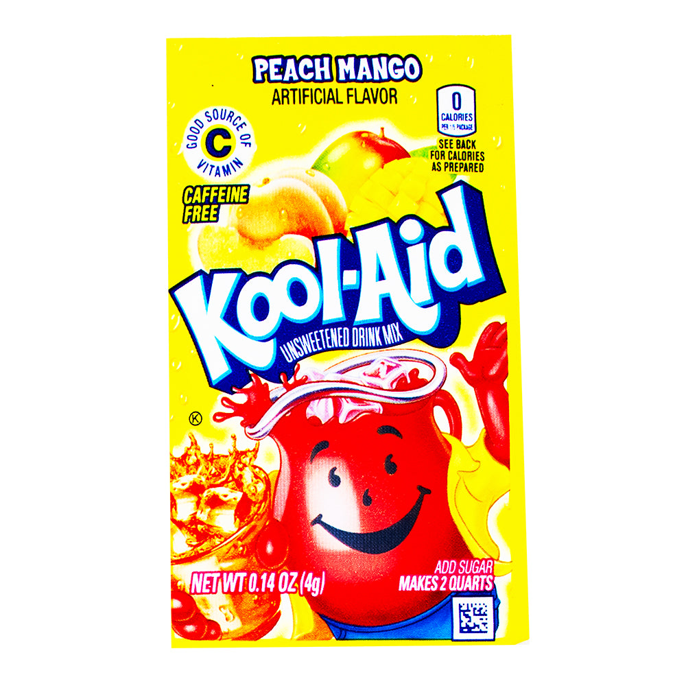 Kool-Aid Drink Mix Peach Mango - 48 Pack