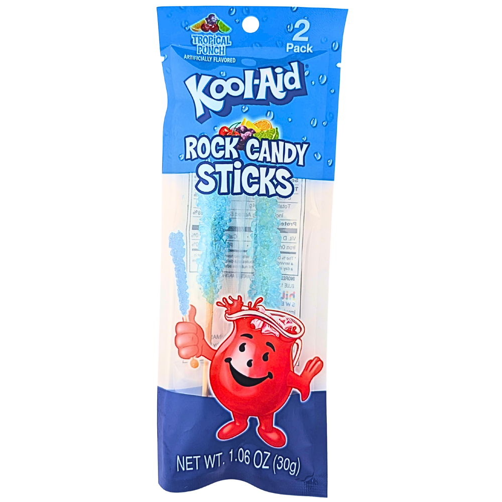 Kool-Aid Rock Candy Sticks 30g - 12 Pack