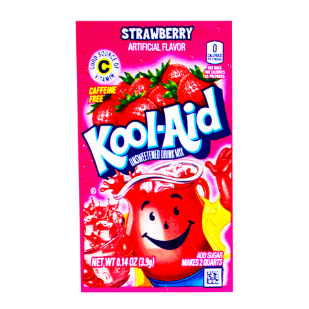 Kool-Aid Drink Mix Strawberry - 48 Pack