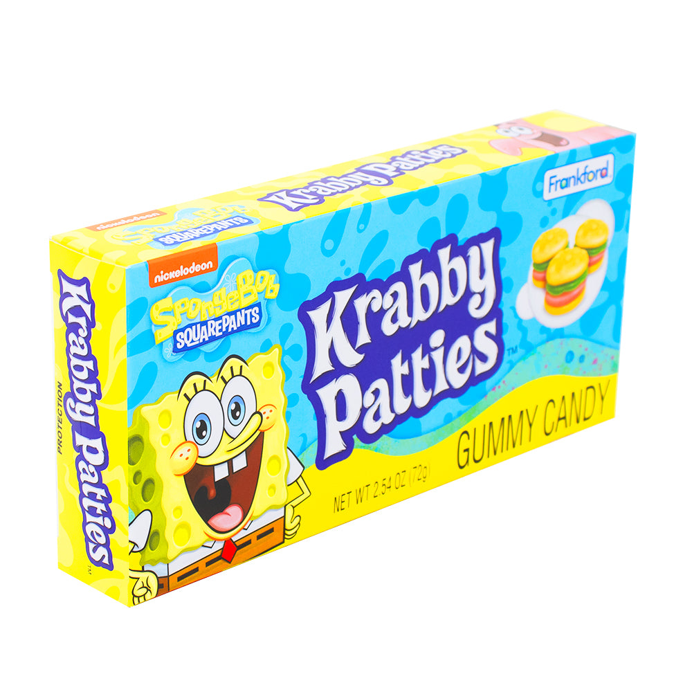 SpongeBob SquarePants Krabby Patties Candy Theater Pack - 12 Pack