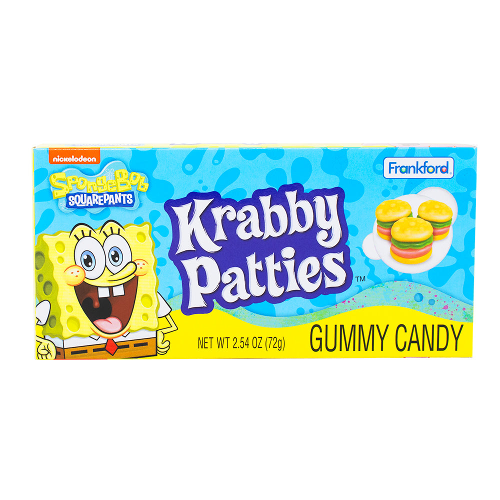 SpongeBob SquarePants Krabby Patties Candy Theater Pack - 12 Pack