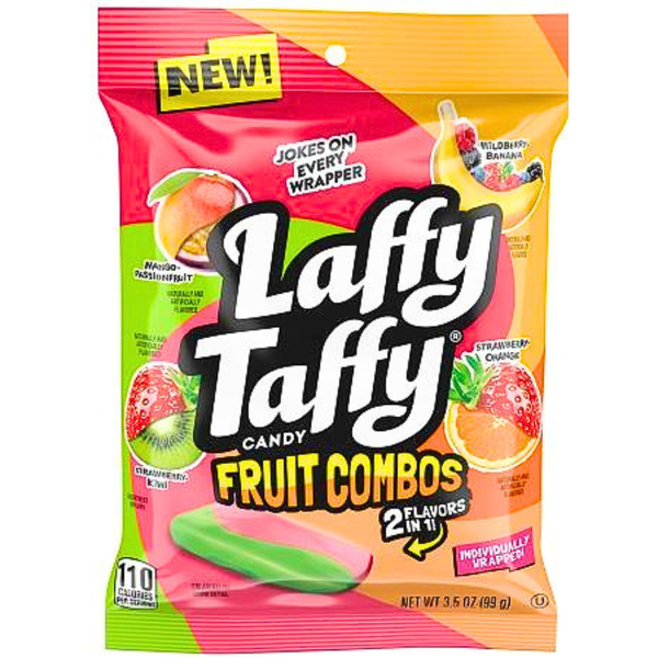 Laffy Taffy Fruit Combos 3.5oz - 12 Pack
