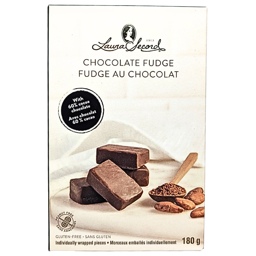 Laura Secord Chocolate Fudge Box 180g - 12 Pack