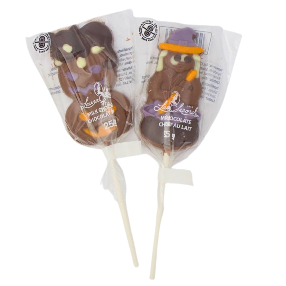 Laura Secord Halloween Chocolate Pops 25g - 25 Pack