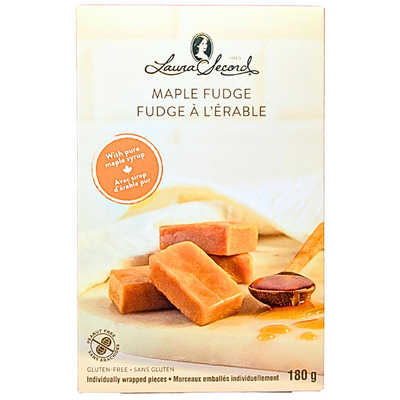 Laura Secord Maple Fudge Box 180g - 12 Pack