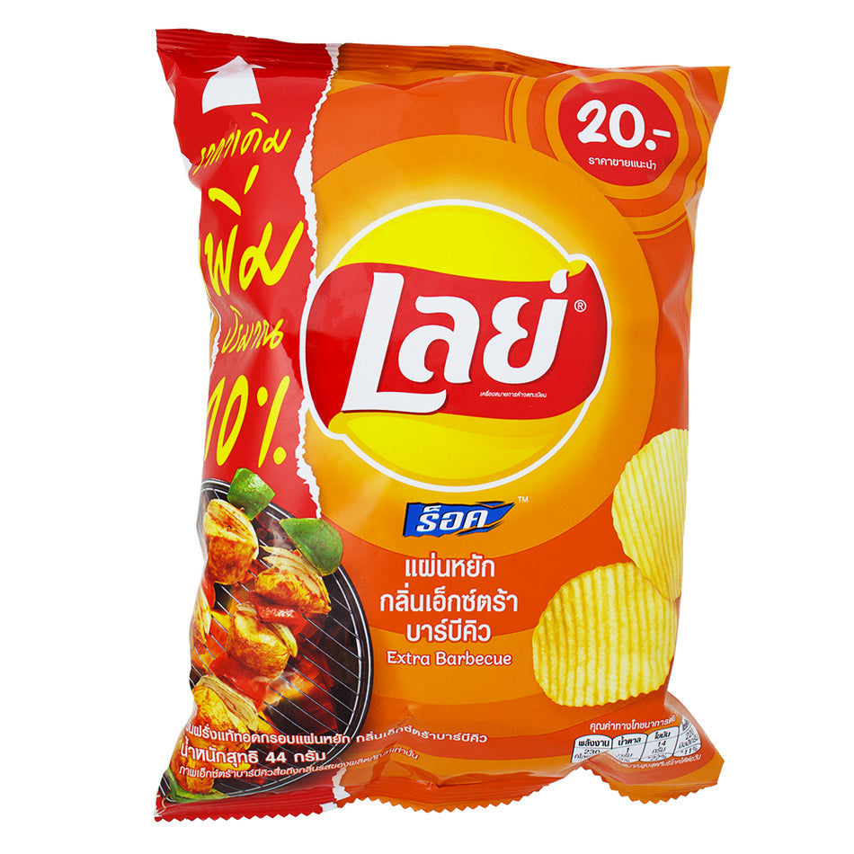 Lay's Wavy Extra Barbecue (Thailand) - 44g - 48 Pack