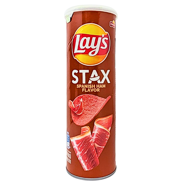 Lays Stax Spanish Ham (China) 104g - 24 Pack