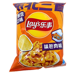 Lay's Sweet & Sour Crispy Pork 70g (China) - 22 Pack