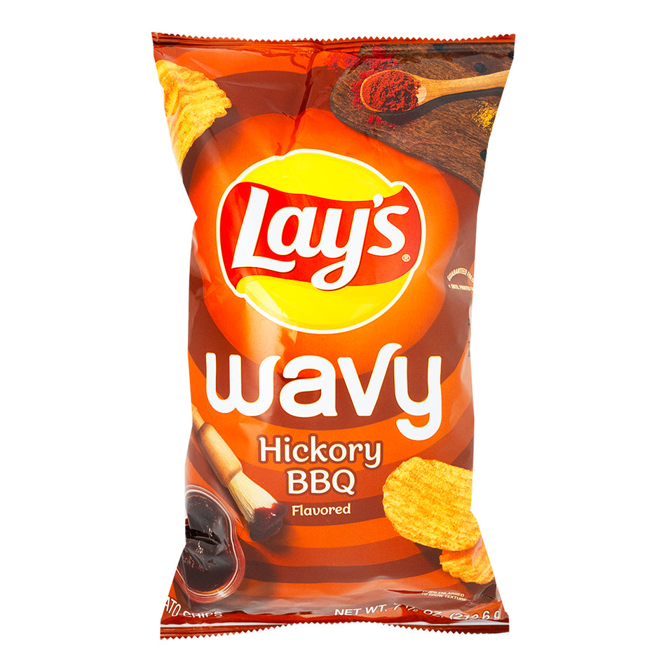 Lay's Wavy Hickory BBQ - 212.6g - 15 Pack