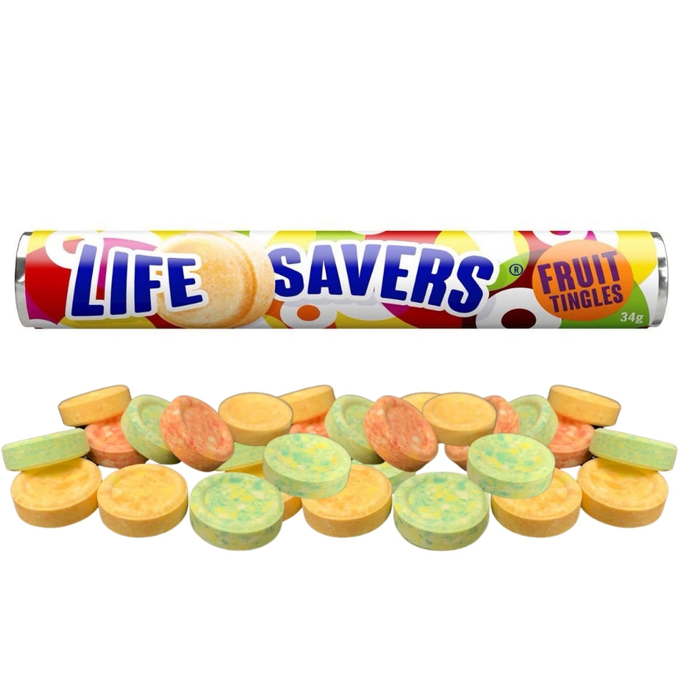 Lifesavers Fruit Tingles - 34g - (Australia) 36 Pack