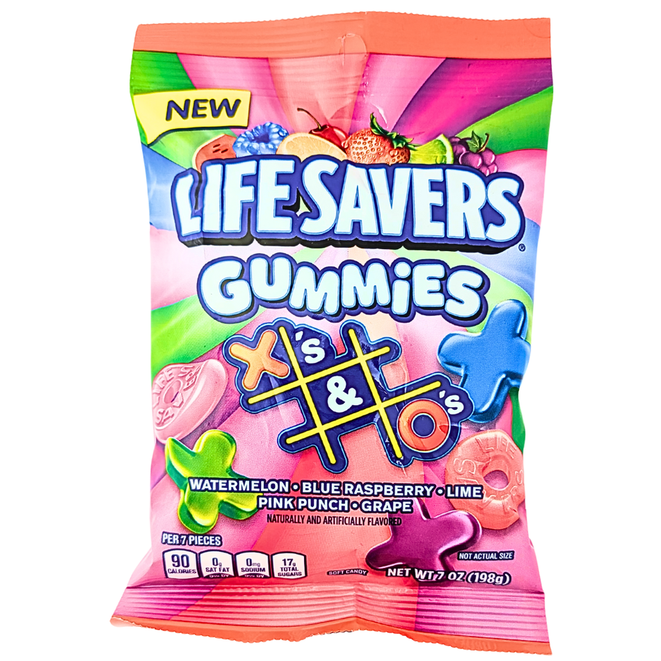 Lifesavers Gummies X's & O's 7oz - 12 Pack