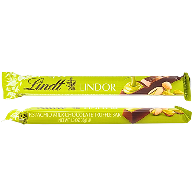 Lindt Lindor Pistachio Truffle Bar 38g - 24 Bar