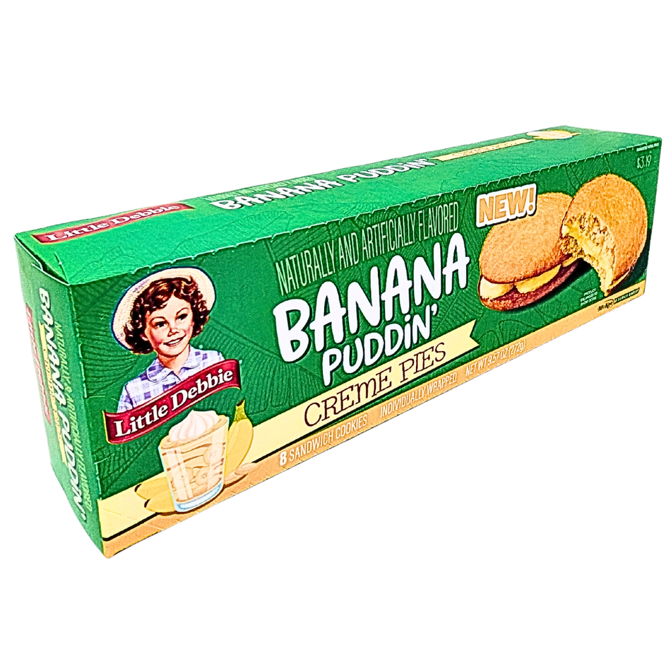 Little Debbie Banana Puddin' Creme Pies 272g - 1 Pack
