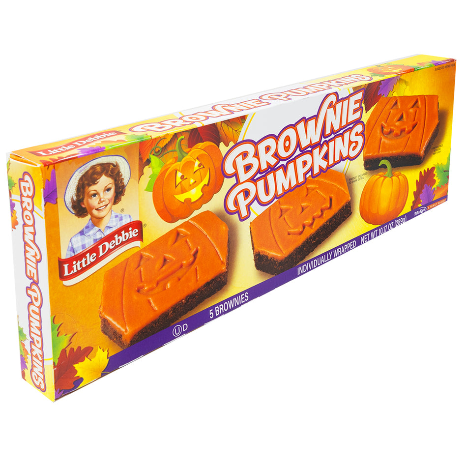 Little Debbie Brownie Pumpkins 289g - 1 Pack **BB OCT 11/24**