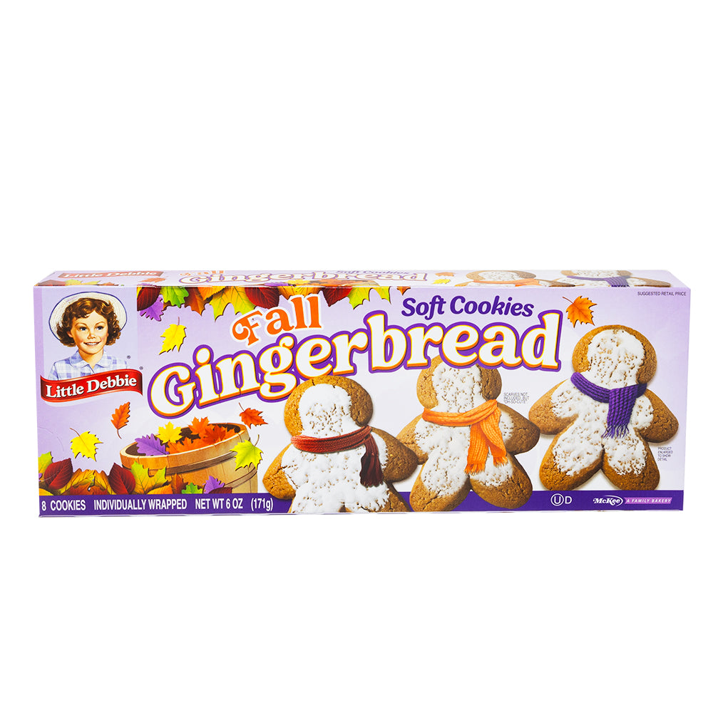 Little Debbie Fall Gingerbread Cookies 171g - 1 Pack **BB OCT 12/24**