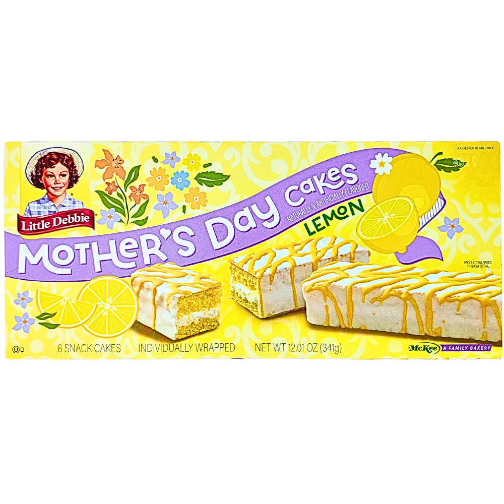 Little Debbie Mother's Day Cakes Lemon 341g - 1 Pack