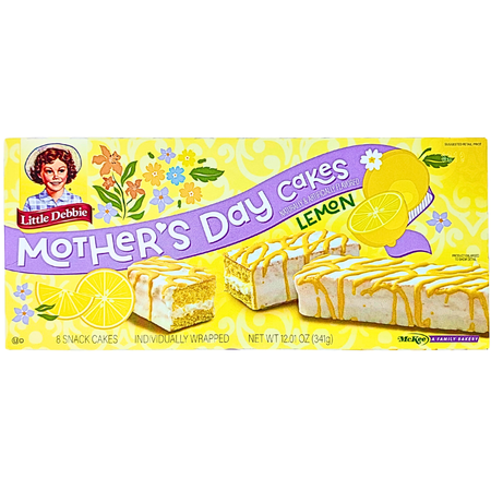 Little Debbie Mother's Day Cakes Lemon 341g - 1 Pack