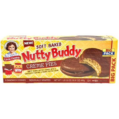 Little Debbie Nutty Buddy Creme Pies (6 Pies) 16.91oz - 1 Pack *Jul 15 2025*