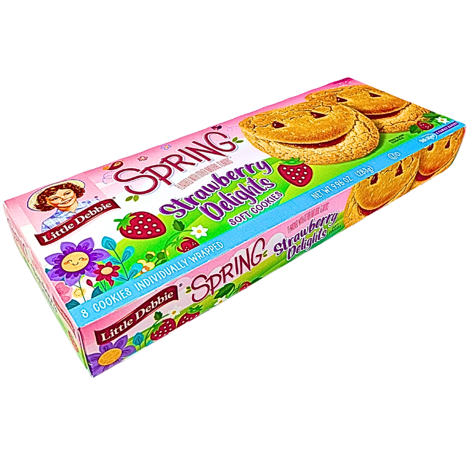 LIttle Debbie Spring Strawberry Delights 283g - 1 Pack *BB Apr 8 2026*