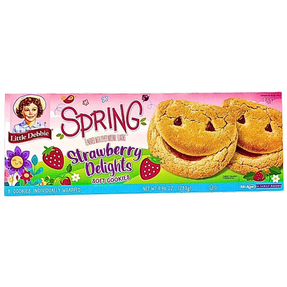 LIttle Debbie Spring Strawberry Delights 283g - 1 Pack *BB Apr 8 2026*