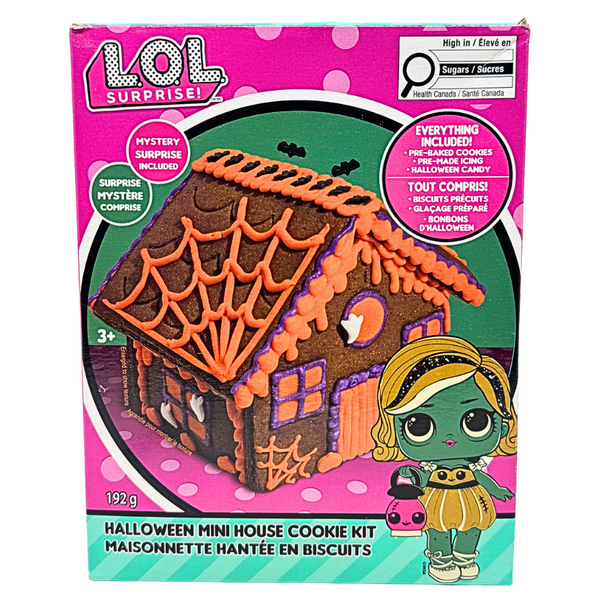 LOL Surprise Halloween Mini House Cookie Kit 192g - 14 Pack