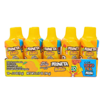 Lorena Peloneta Del Puesto Lollipop Dipper Mango 10ct (Mexico) - 1 Box